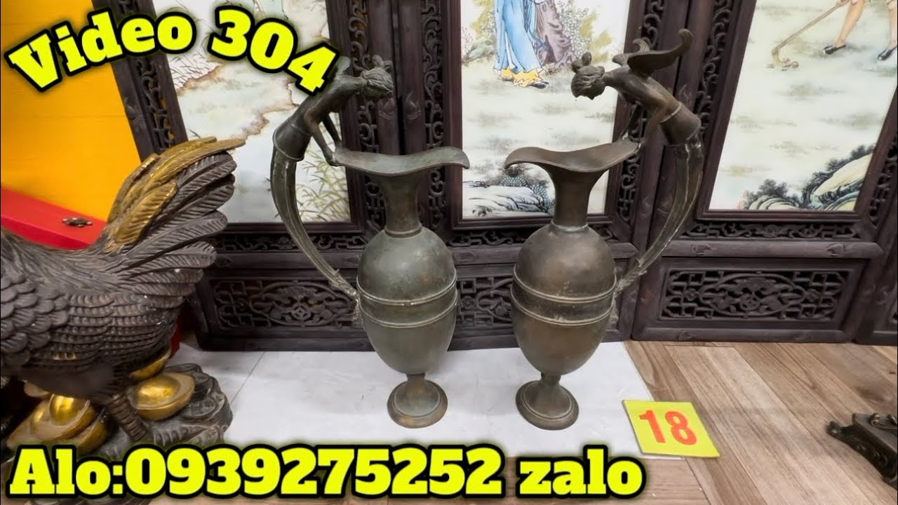 Video 304 ( ngày 12/3/2026) đồ xưa - đồ cổ - đồ đồng - gốm sứ #doxua #doco #dodong #gomsu #codocla 
