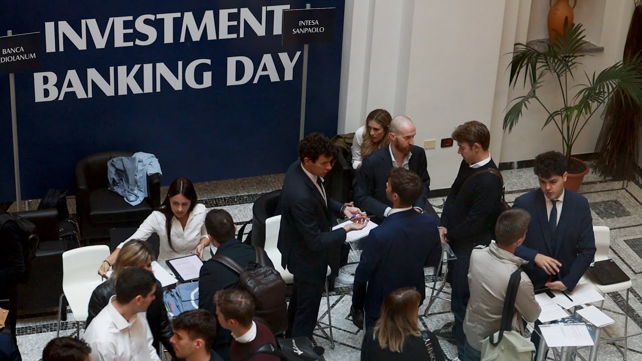 Investment Banking Day I Scienze bancarie, finanziarie e assicurative ➡️ Preside Giovanni Petrella