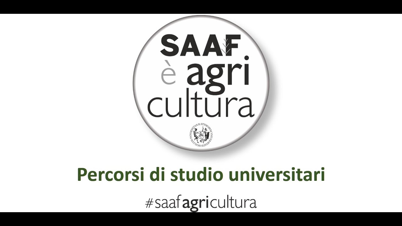Lauree e Lauree Magistrali nelle Scienze Agrarie, Alimentari e Forestali 2021/2022