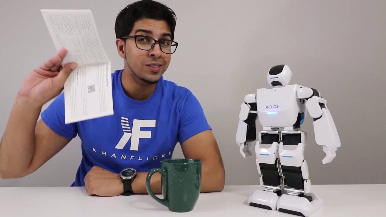 Aelos 1S open box video by  robot KOL,