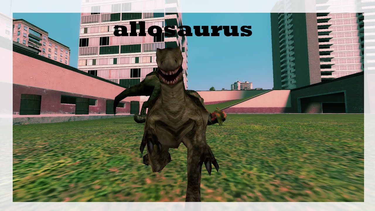 the allosaurus from carnivores 1-2 is in GARRYS MOD NOW