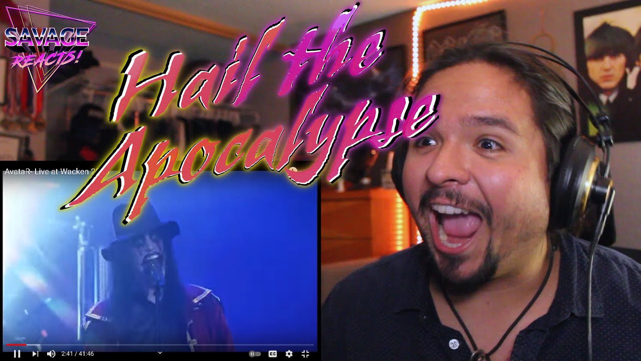 Savage Reacts! AVATAR - Hail the Apocalypse (Live @ Wacken 2015) Reaction