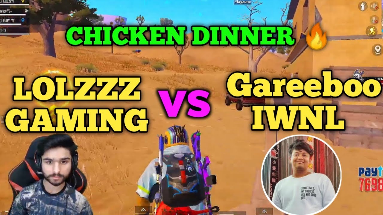 Lolzzz gaming vs Greebooo full intense fight in the last zone | Bi lolzzz vs Iwnl | Pubg emulator