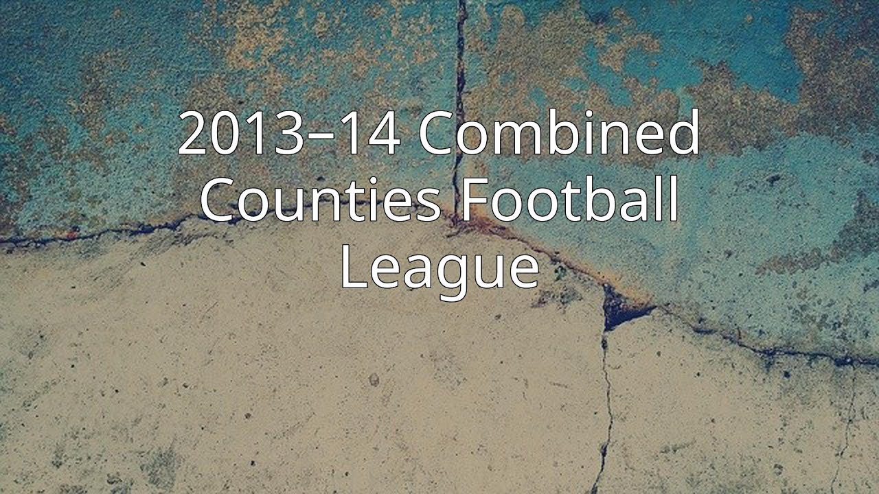 2013&ndash;14 Combined Counties Football League