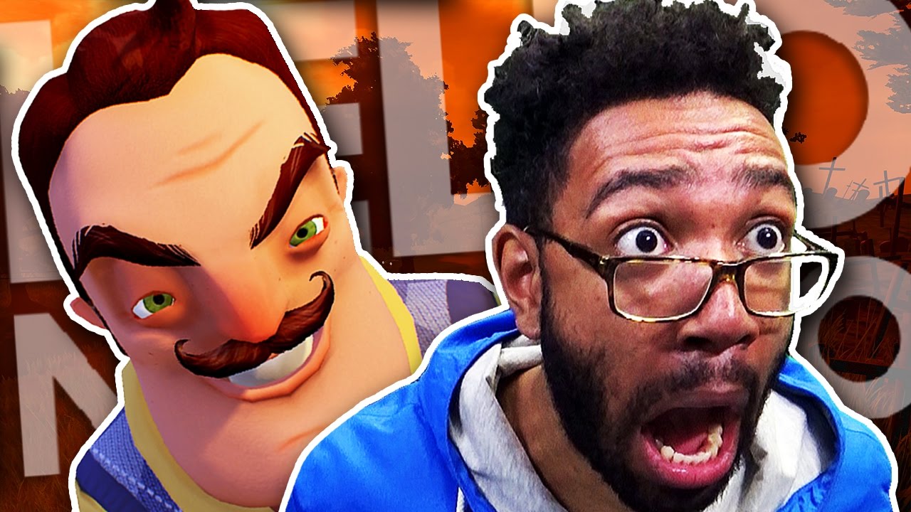 MY NEIGHBOR IS A LITTLE TOO FRIENDLY!!!! - [Hello Neighbor - RANDOM PLAYS]
