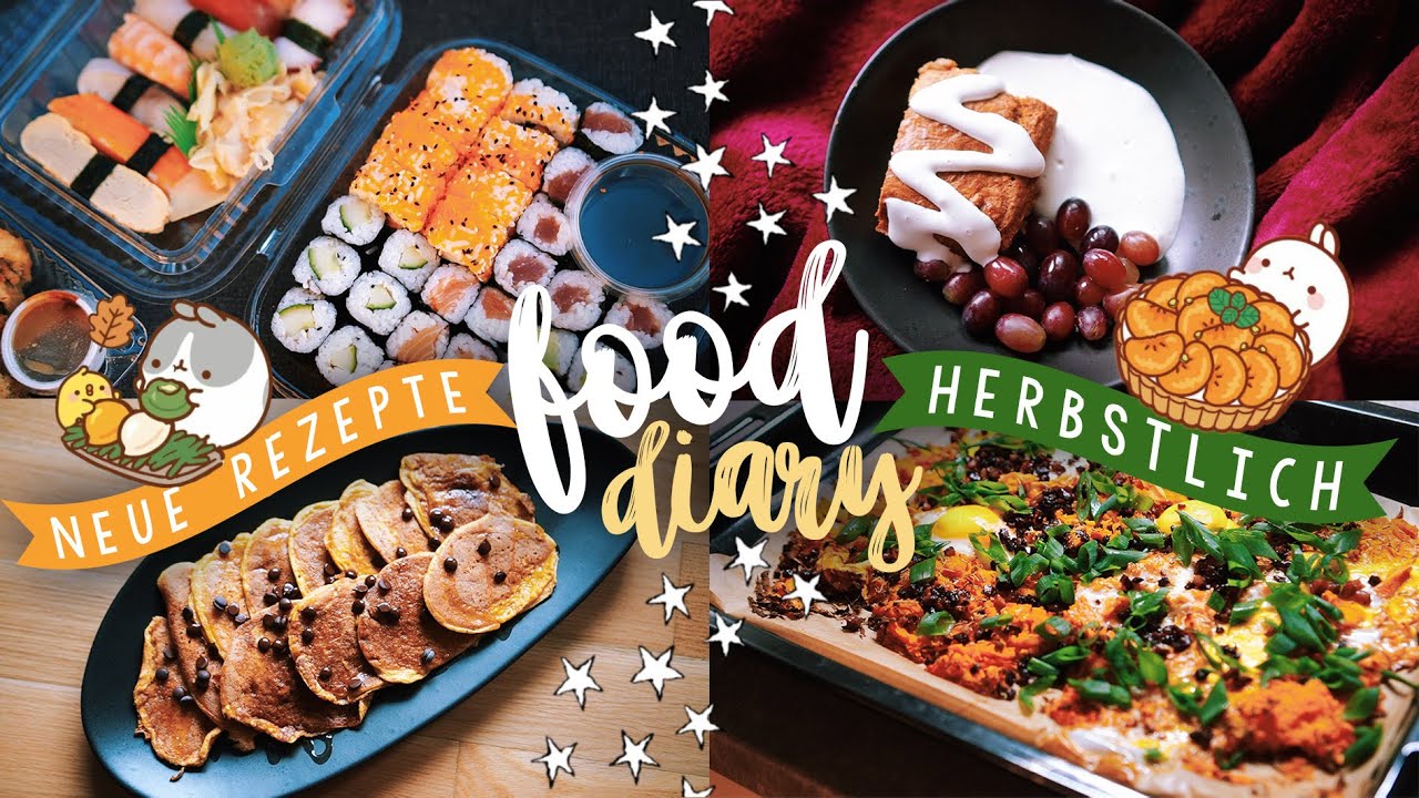 FOOD DIARY - viele NEUE Rezepte, herbstlich, intuitiv & realistisch! // JustSayEleanor