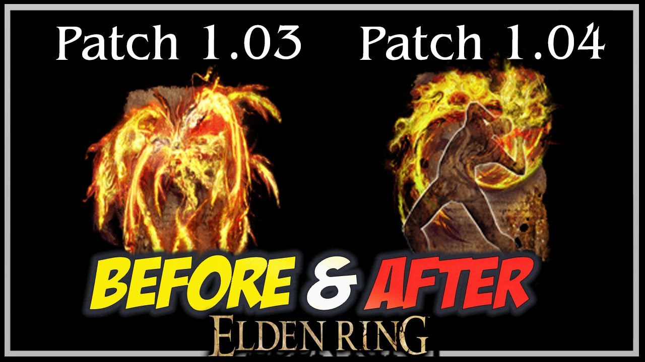 Unendurable Frenzy - Inescapable Frenzy  - Patch 1.04 vs 1.03 - Elden Ring
