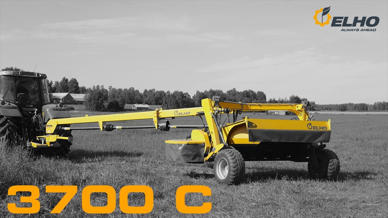 ELHO 3700 C trailed mower conditioner