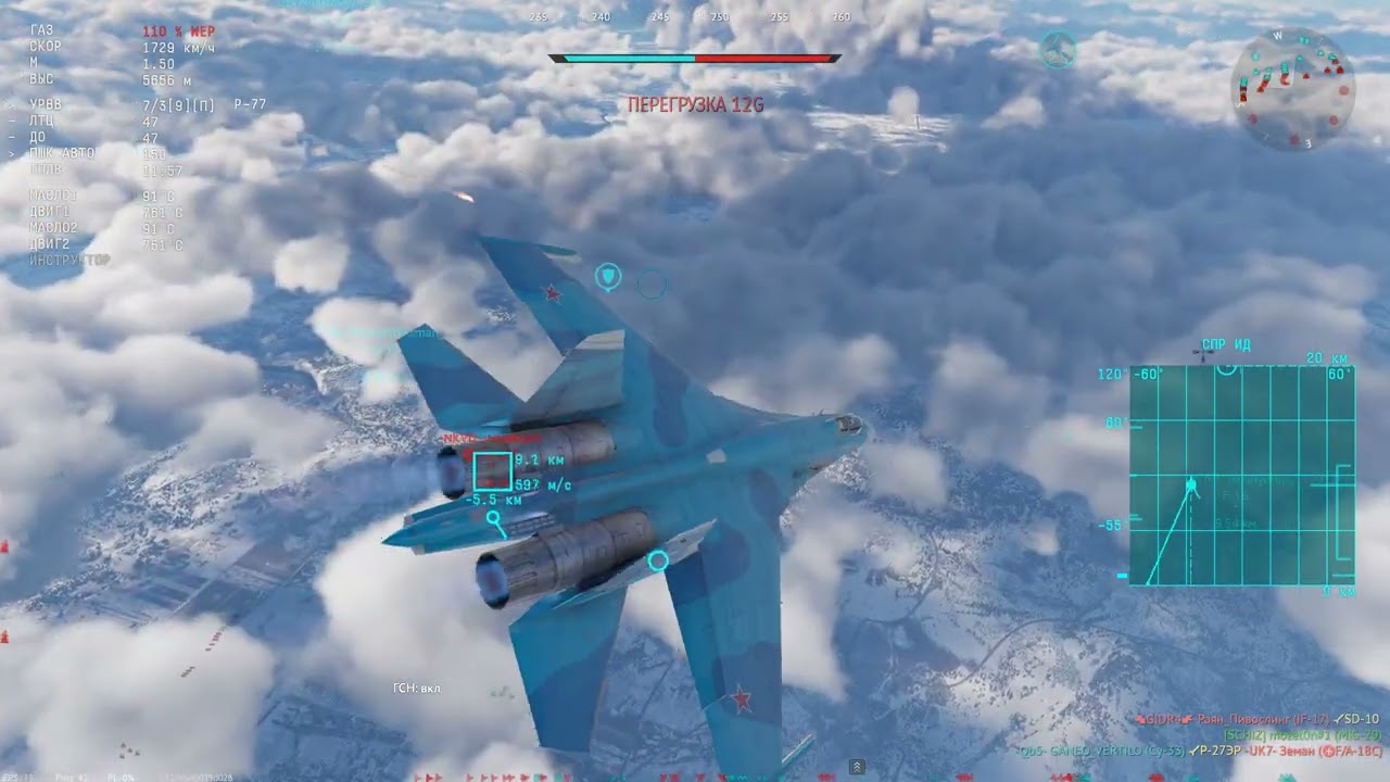 War Thunder Су-27СМ