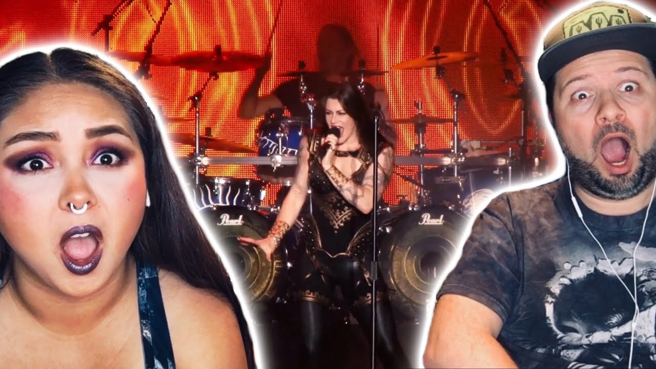 Wife REACTS NIGHTWISH Elan LIVE Buenos Aires Floor Jansen Musician REACTION