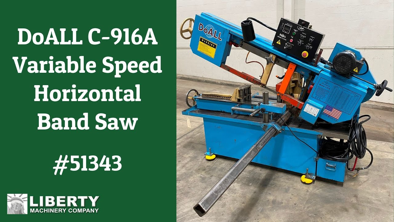 DoALL C-916A Variable Speed Horizontal Band Saw - Liberty #51343