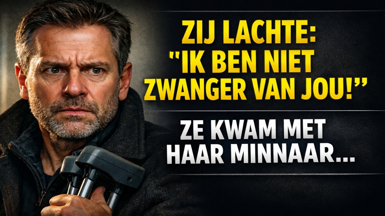 Mijn vrouw lachte: 'Ik ben niet zwanger van jou.' Ze bracht haar minnaar mee. Ik pakte mijn krukken