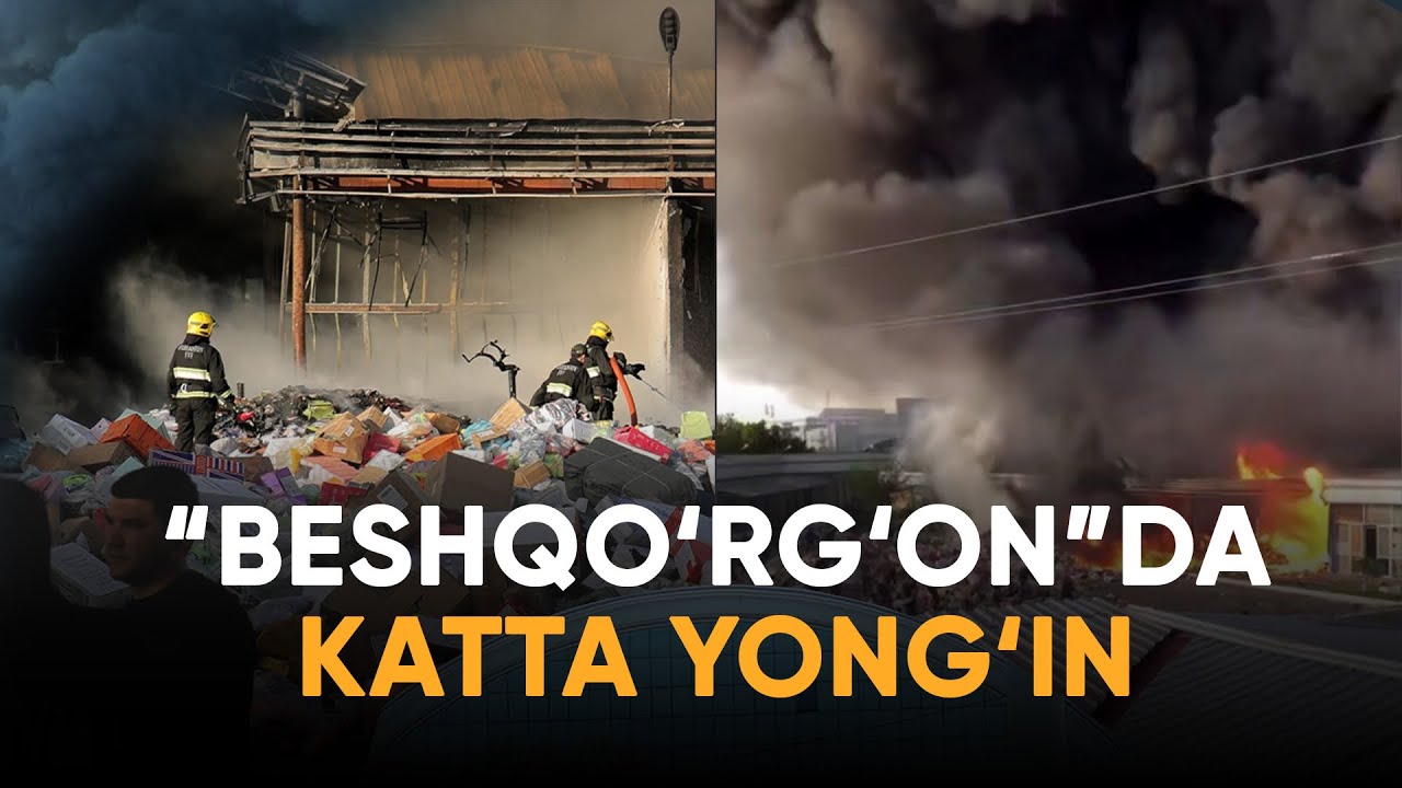 &ldquo;Hamma joy yonib ketdi&rdquo; &mdash; bozordagi yong&lsquo;in guvohlari