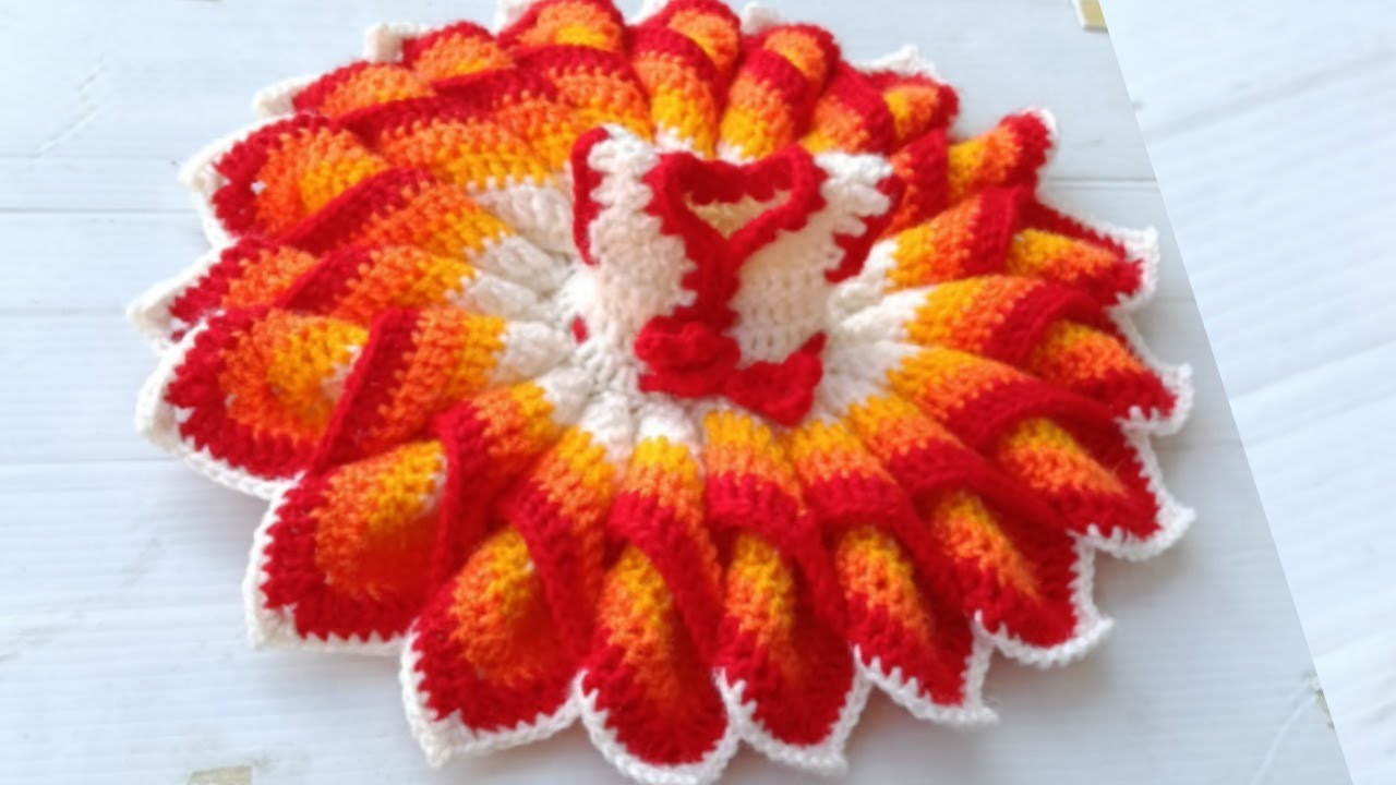 Laddu Gopal Ji Ki Woolen Crochet Dress lilly flower shaped winter👗/Kanhaji👗/balgopal @jgdallcraft