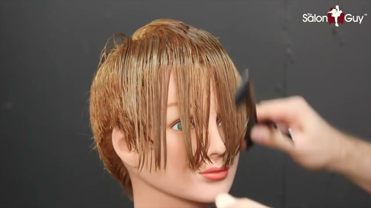 How to Cut a Pixie Haircut - TheSalonGuy