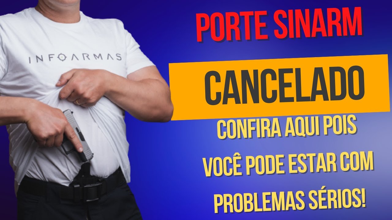 CONFIRA   VOC&Ecirc; PODE TER PERDIDO SEU PORTE SINARM!
