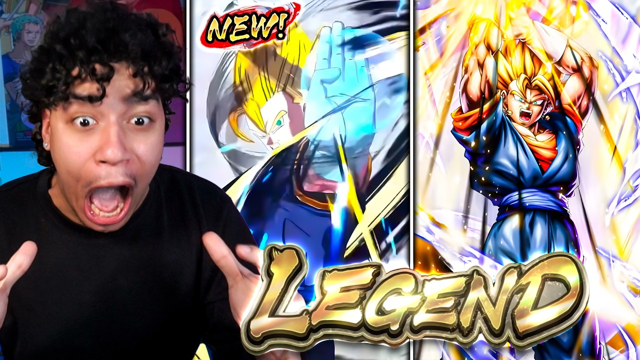 NEW RARITY!!! *LEGEND* SUPER VEGITO Reveal and Reaction ON Dragon Ball Legends!