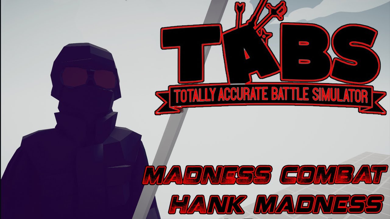 I CREATED MADNESS COMBAT IN TABS - Totally Accurate Battle Simulator
