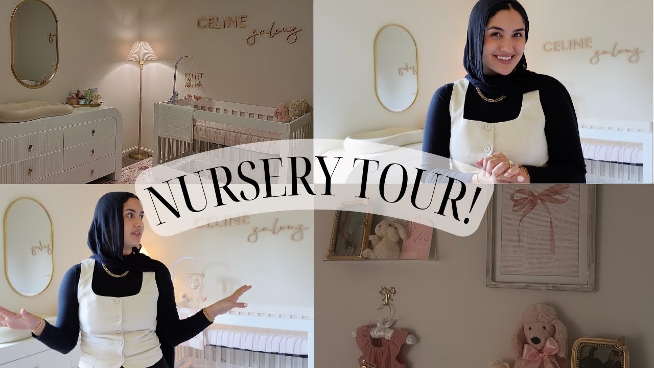 Nursery tour as a first time mom!