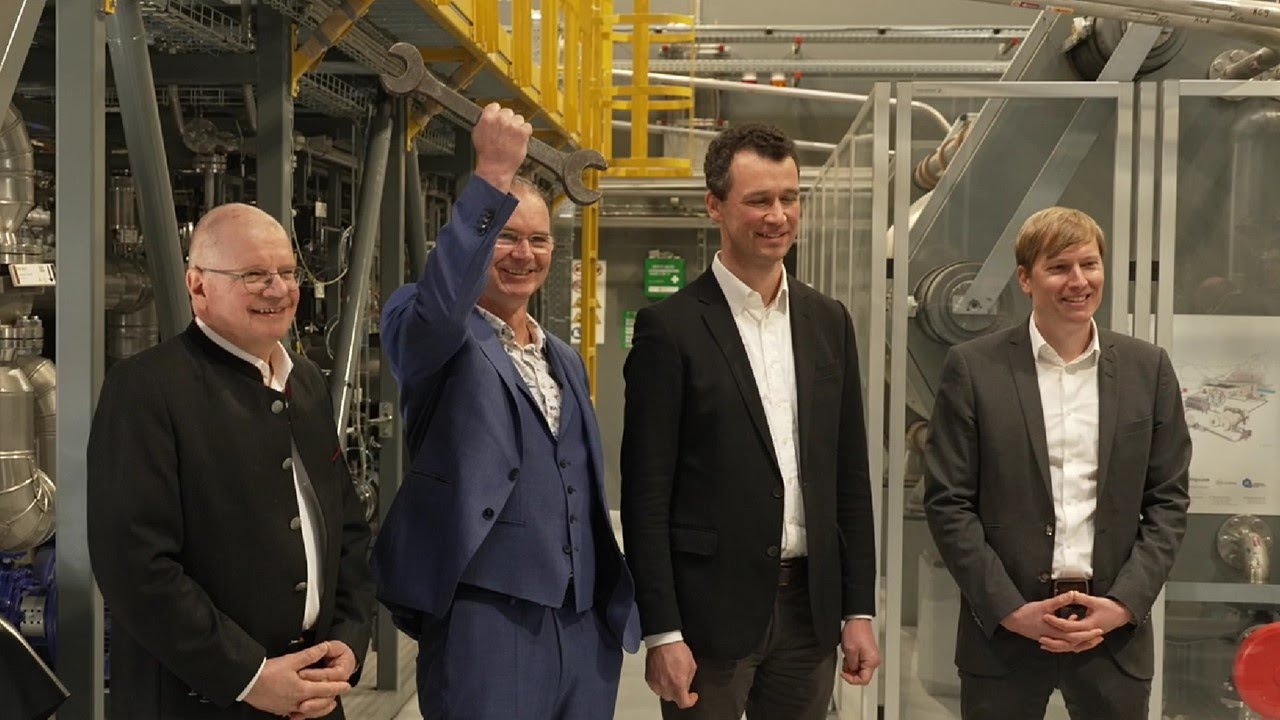 Eröffnung der Elektrolyse und Wasserstoffreinigungsanlage bei MPREIS (2023)