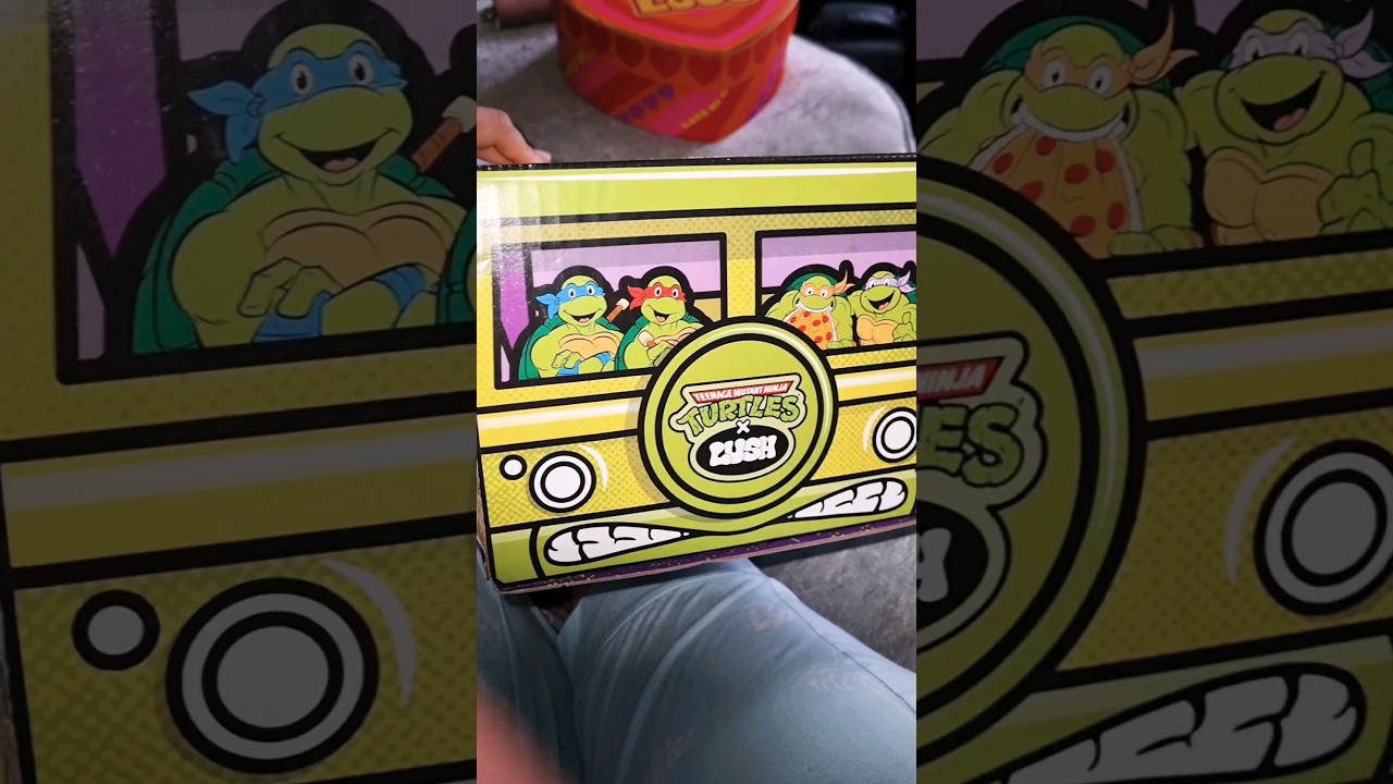 LUSH KITCHEN TEENAGE MUTANT NINJA TURTLES JULY SUBSCRIPTION BOX! 🐢 #lush #lushkitchen #tmnt tmnt