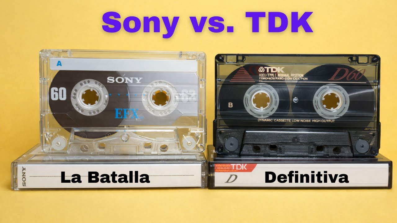 SONY EF-X vs. TDK D | ¿Cuál es MEJOR? | #lamusicadegogo