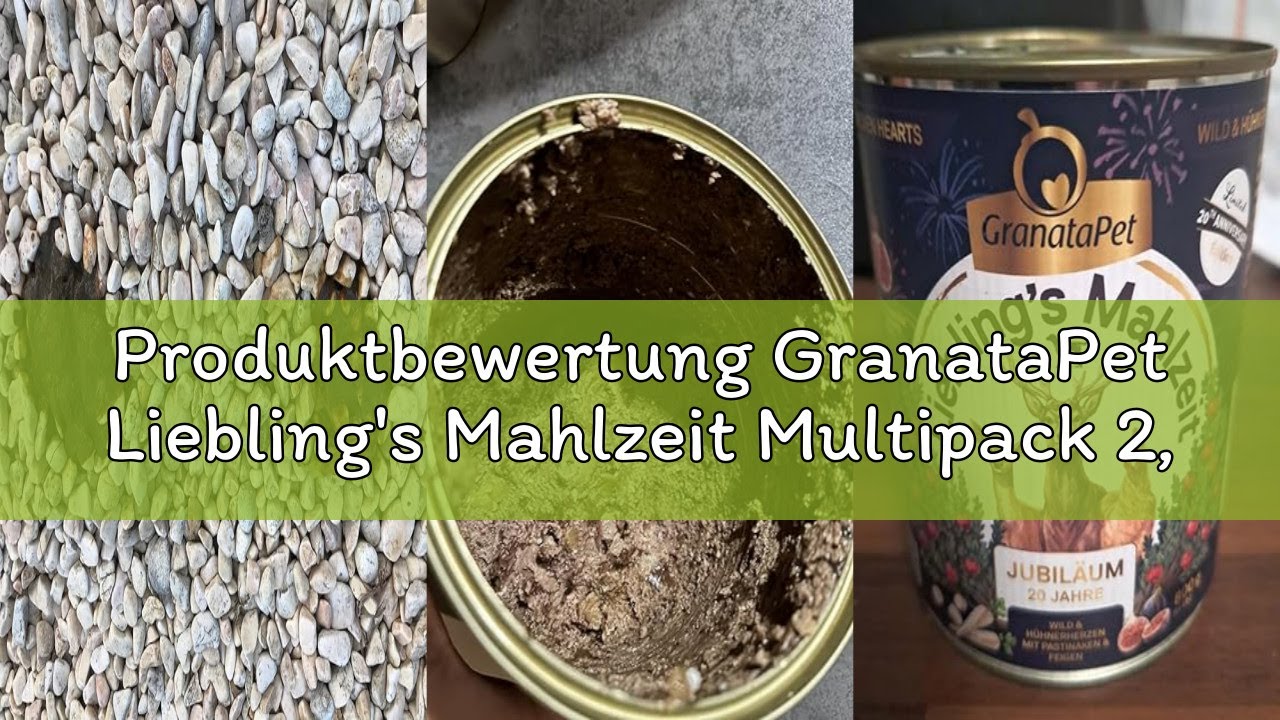 Produktbewertung GranataPet Liebling's Mahlzeit Multipack 2, Nassfutter für Hunde im Probierpaket, A