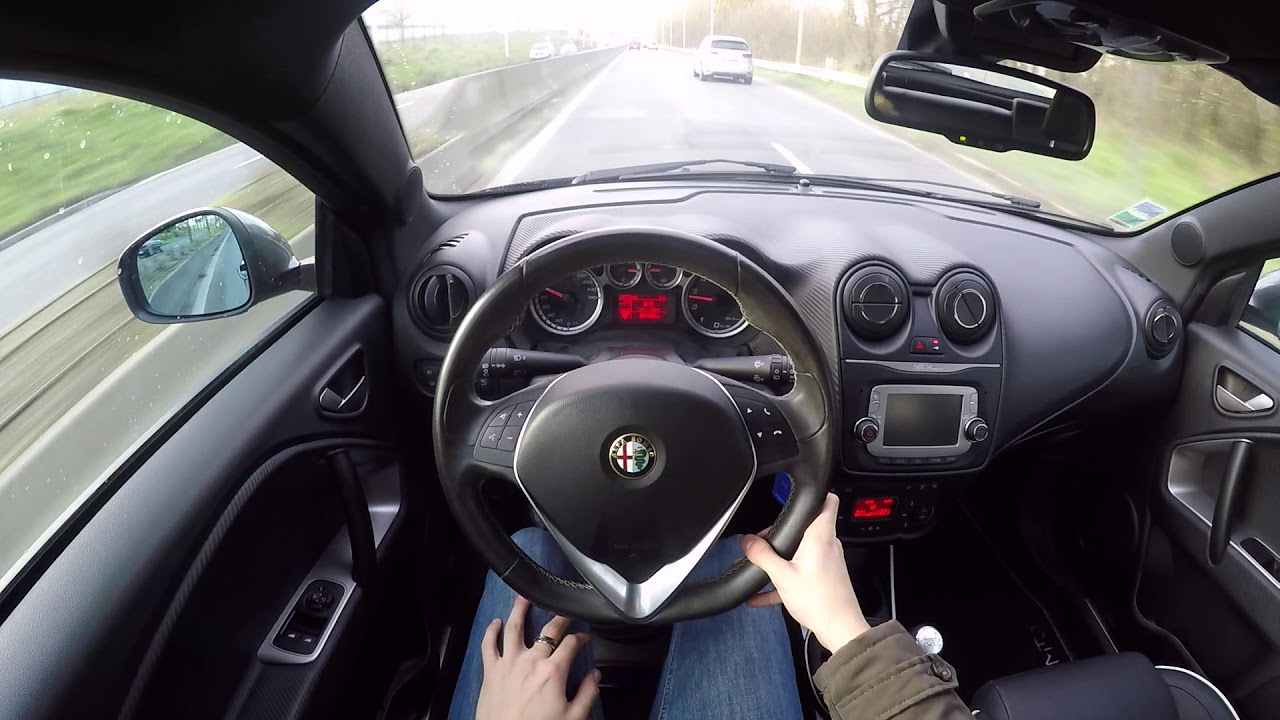 Alfa Romeo MiTo 0.9 TwinAir (2014) - POV Drive