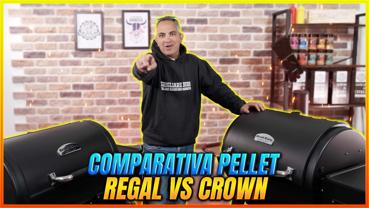 Comparativa Barbecue a Pellet Broil King Crown Vs Broil King Regal Pelle | Grigliare Duro