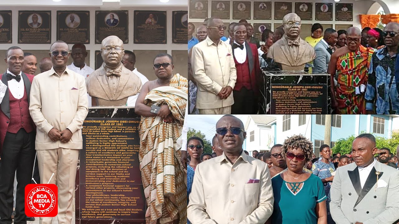Juaben Senior High School Old Students  Honored Hon. Joseph Osei -Owusu, Hon. KT Harmon and Others..