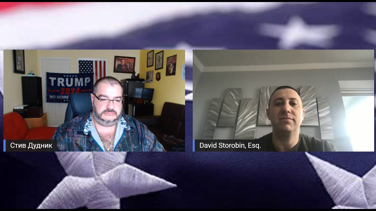 Сколько стоит жизнь белого человека в Америке?  Steve Doudnik & David Storobin