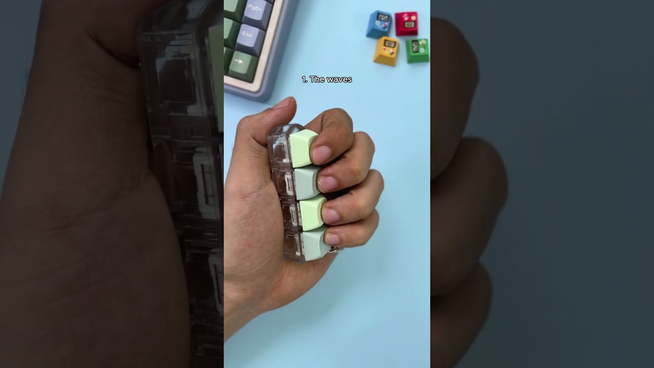 5 BEST Tricks With A Keyboard Fidget!