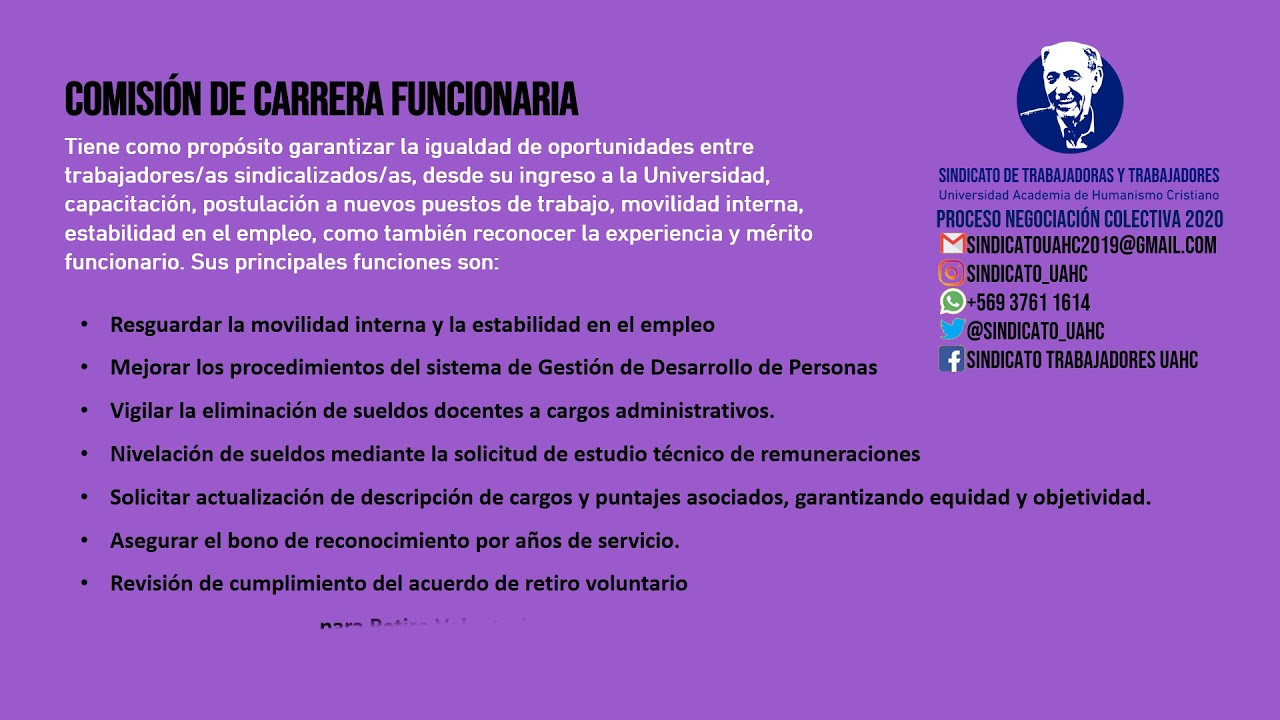 V&iacute;deo explicativo Proyecto Contrato Colectivo 2020