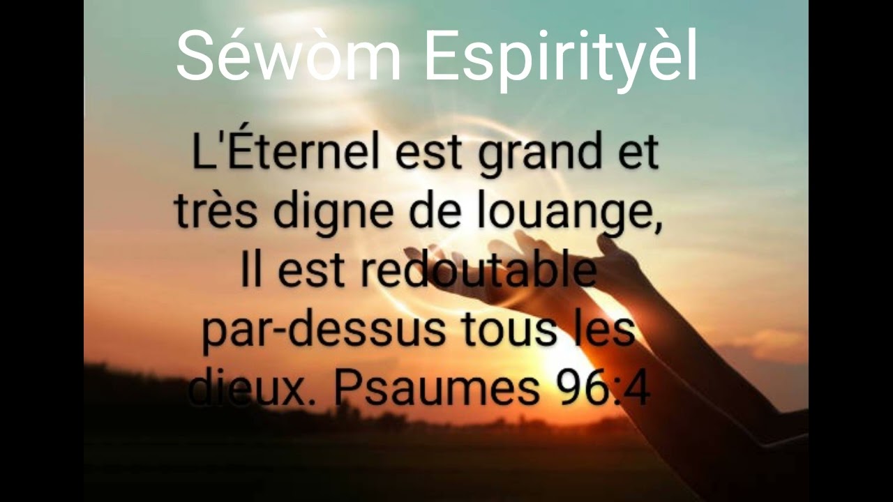 Mardi 3 Mars 2026 Ou sé Wa dè wa tout  louanj pou Bondye ki gen tout pouvwa. 