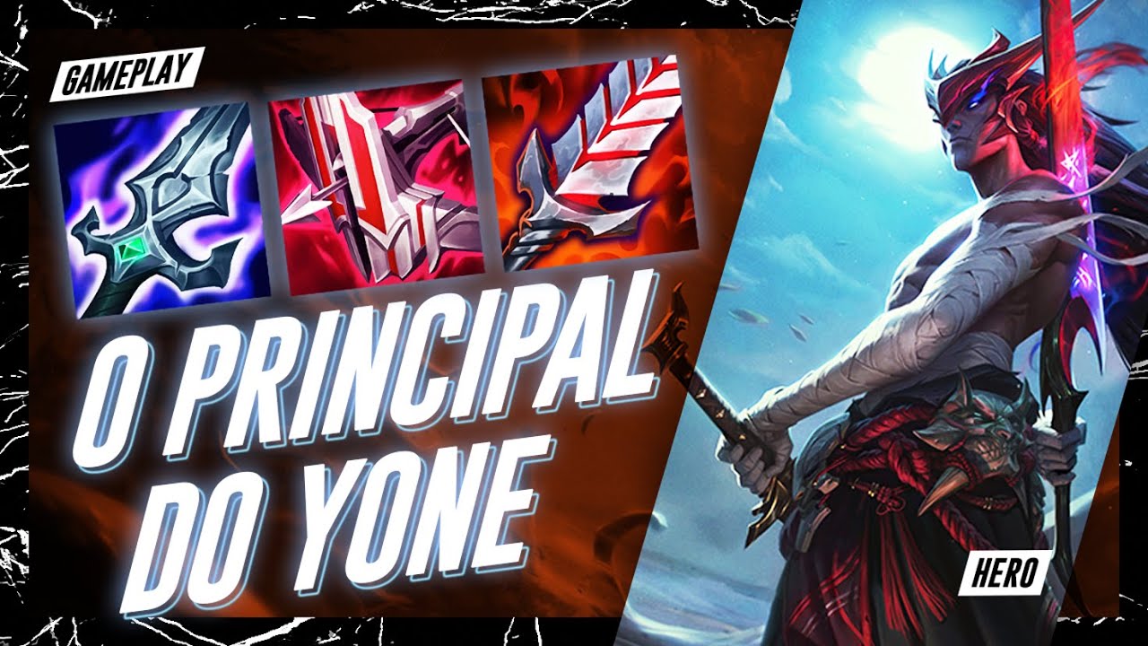 COMO JOGAR DE YONE | ITENS RUNAS E GAMEPLAY