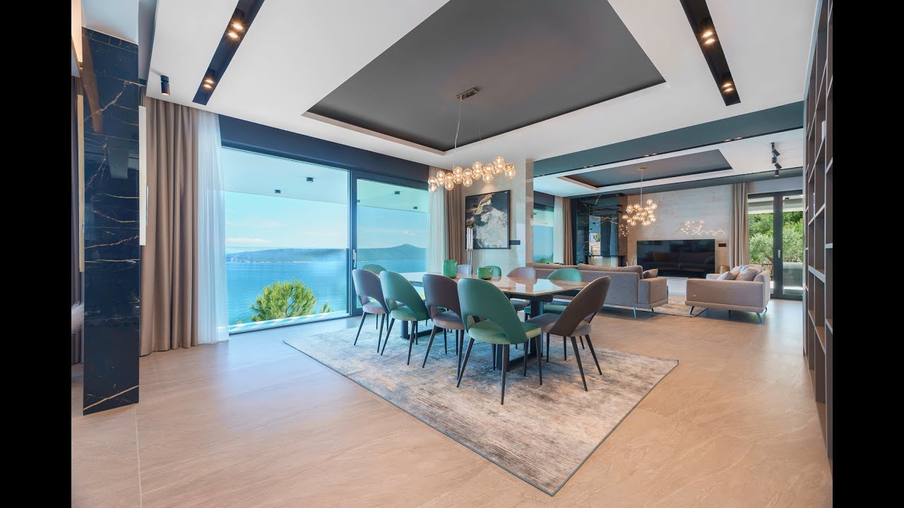 Modern villa with breathtaking sea view - Opatija Riviera