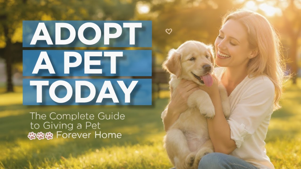 Adopt a Pet Today | The Complete Guide to Giving a Pet a Forever Home