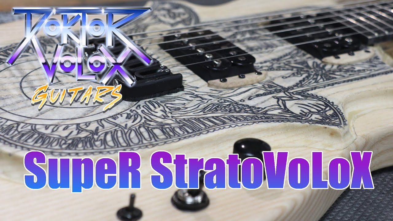 Fabrication d'une guitare électrique : la super Stratocaster by VoloX!!!