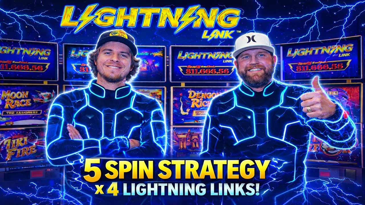We Tried the 5-Spin Strategy on 4 Lightning Links&hellip; The Results Shocked Us!