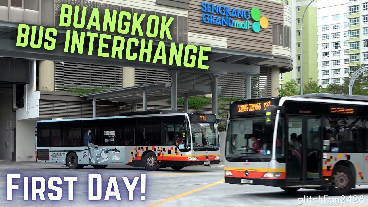 SG❤️BUS Buangkok Bus Interchange | First Day of Operations