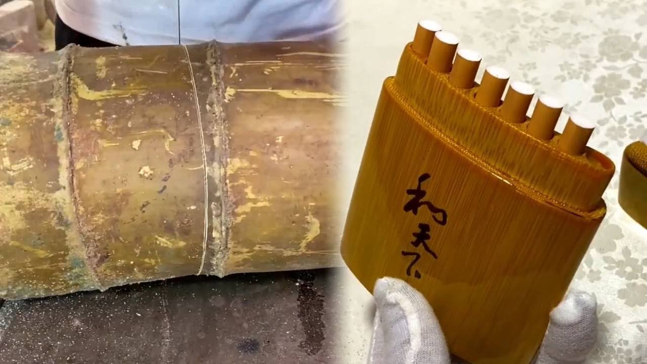 Explore the secrets of cigarette box making by traditional craftsmen