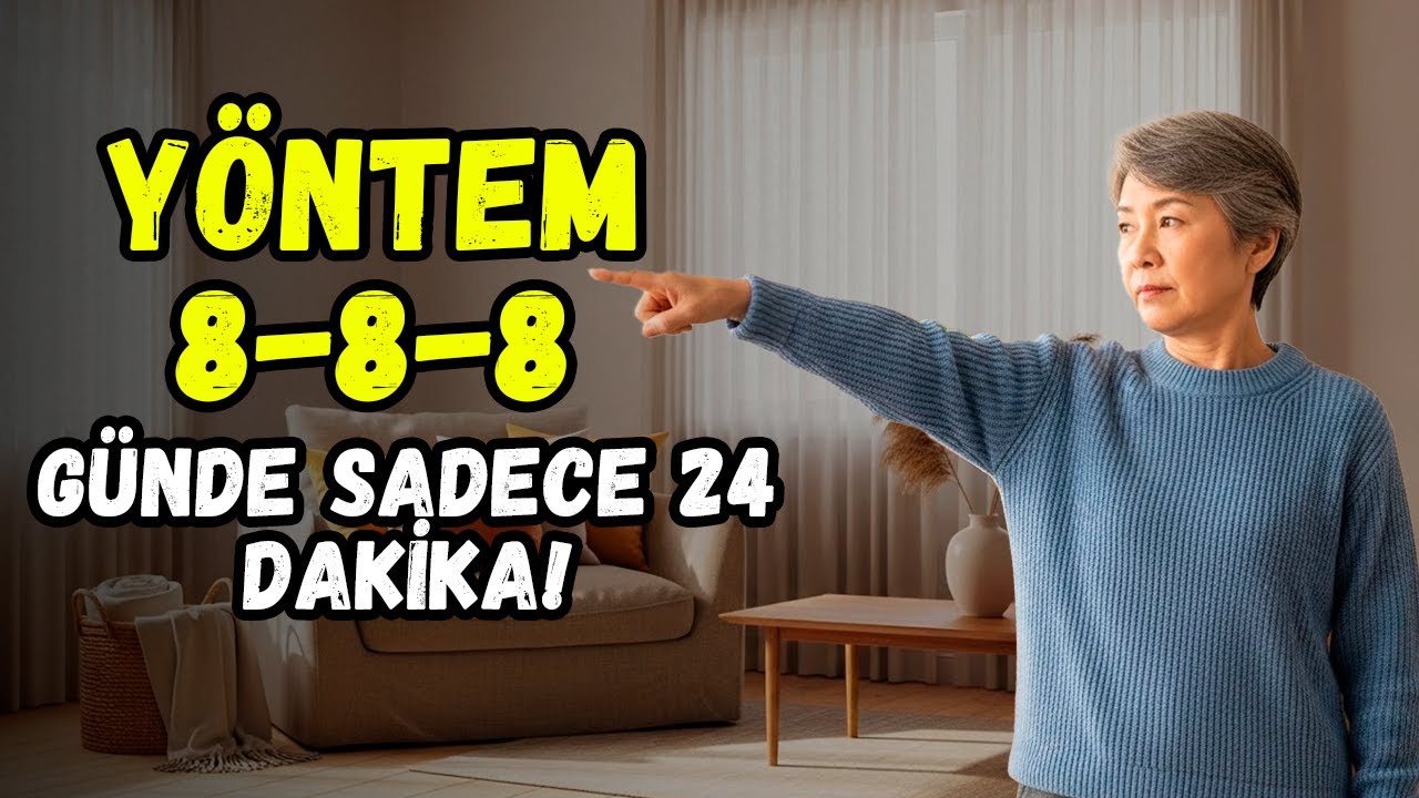 8–8–8 Yöntemi: günde 24 dakikada her zaman düzenli bir ev