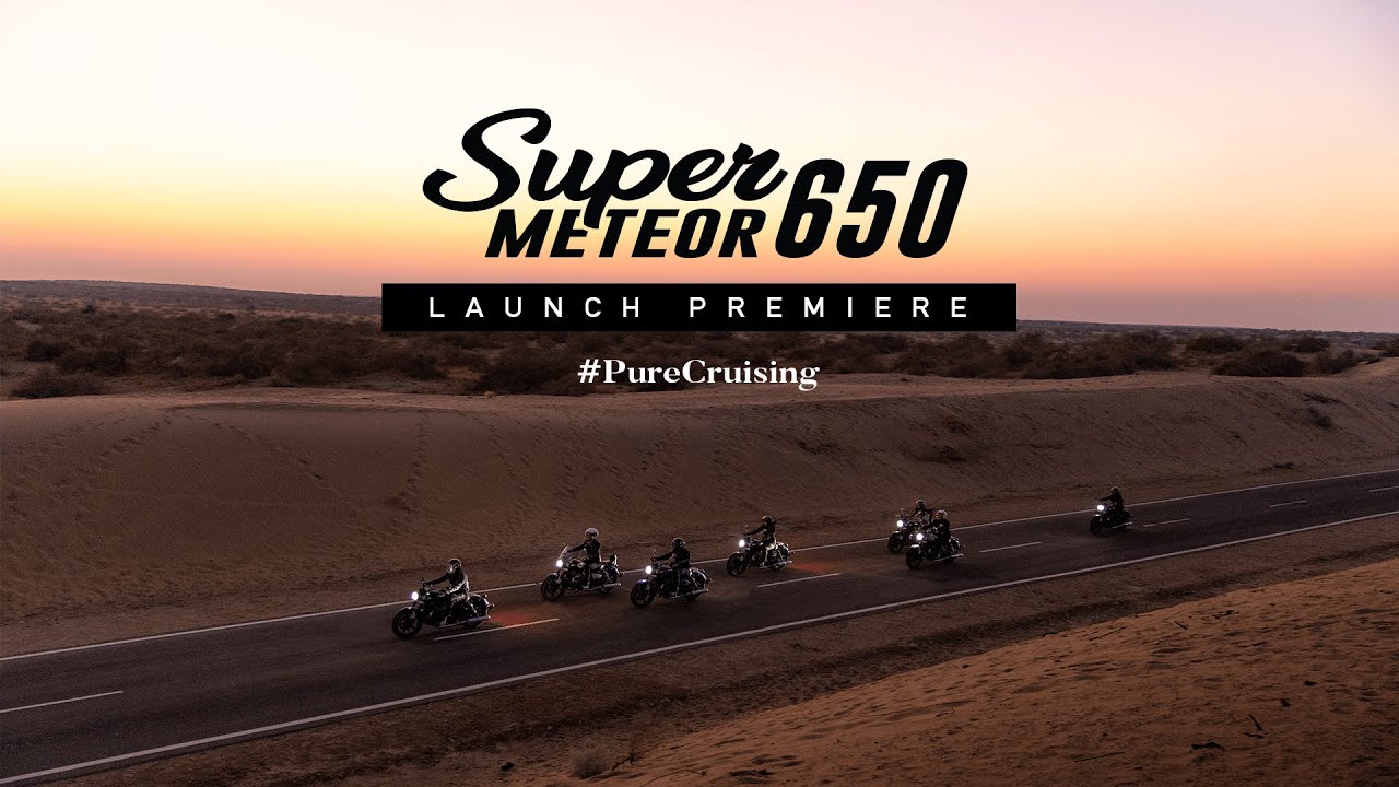 Премьера Royal Enfield Super Meteor 650 | #PureCruising