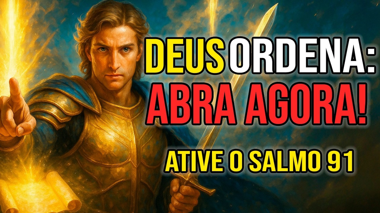 As Pessoas da Sua Casa Precisam Deste Escudo Hoje (Ative o Salmo 91) 🙏