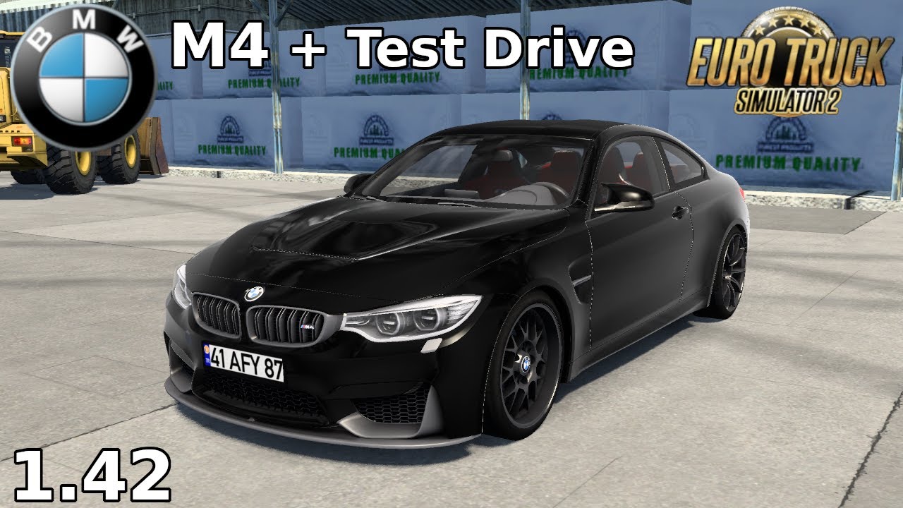 (ETS2 1.42) BMW M4 + Test Drive | Euro Truck Simulator 2 Mods