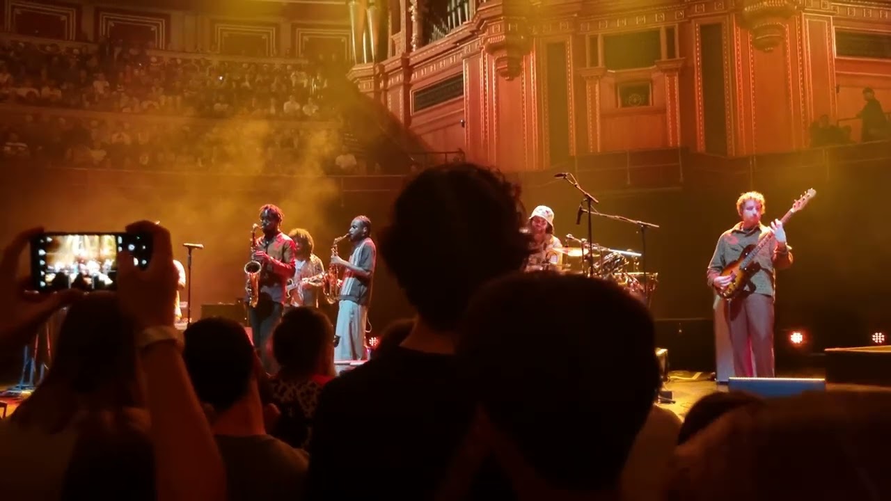 Yussef Dayes, featuring Shabaka Hutchins and Theon Cross, live Royal Albert Hall 12/10/23