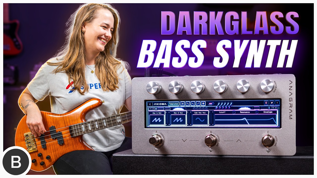 LET'S TRY THE NEW DARKGLASS BASS SYNTH!