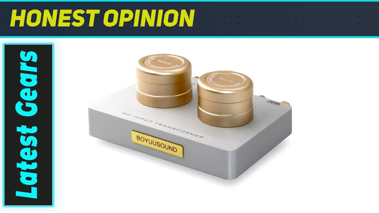 BOYUUSOUND NC-25C: Essential Step-Up for MC Cartridges