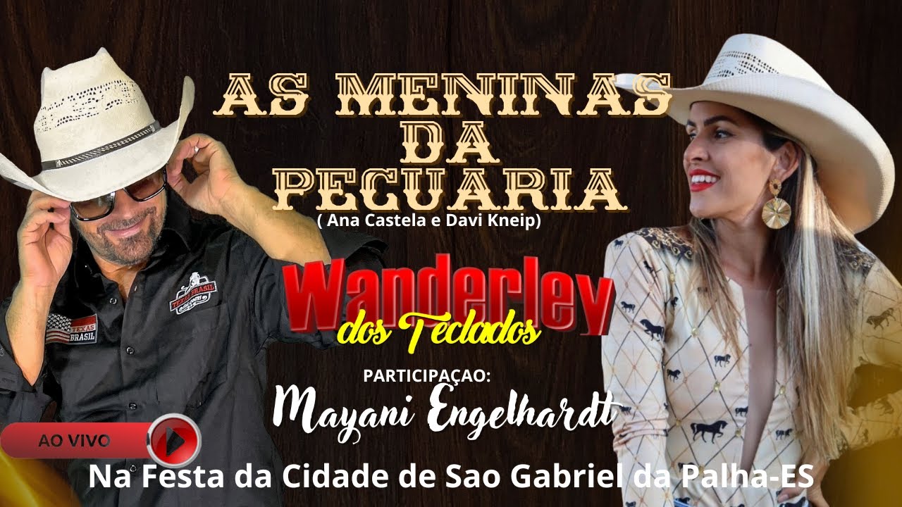 WANDERLEY DOS TECLADOS NA FESTA DE SAO GABRIEL DA PALHA - ES. @wanderleydosteclados
