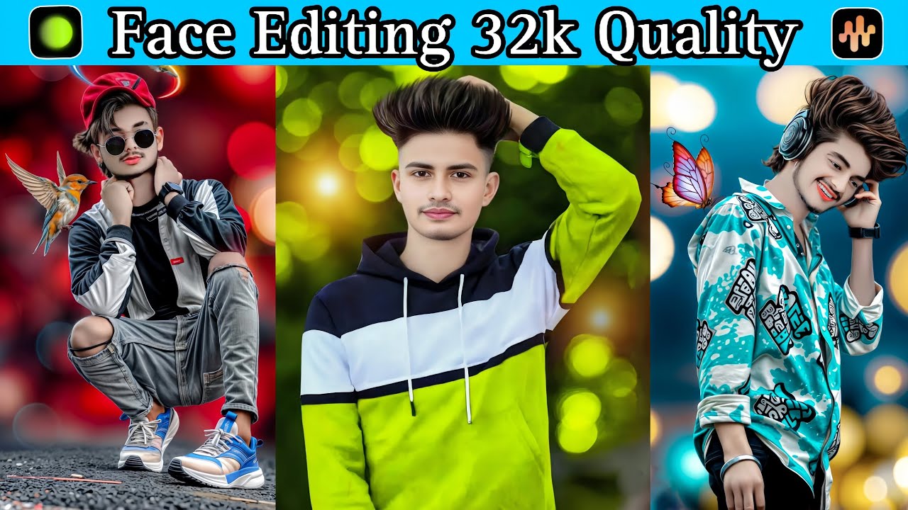 Photo Face Editing 32k Quality | Face Ko High Quality Me Kaisa Banaye | Face Editing